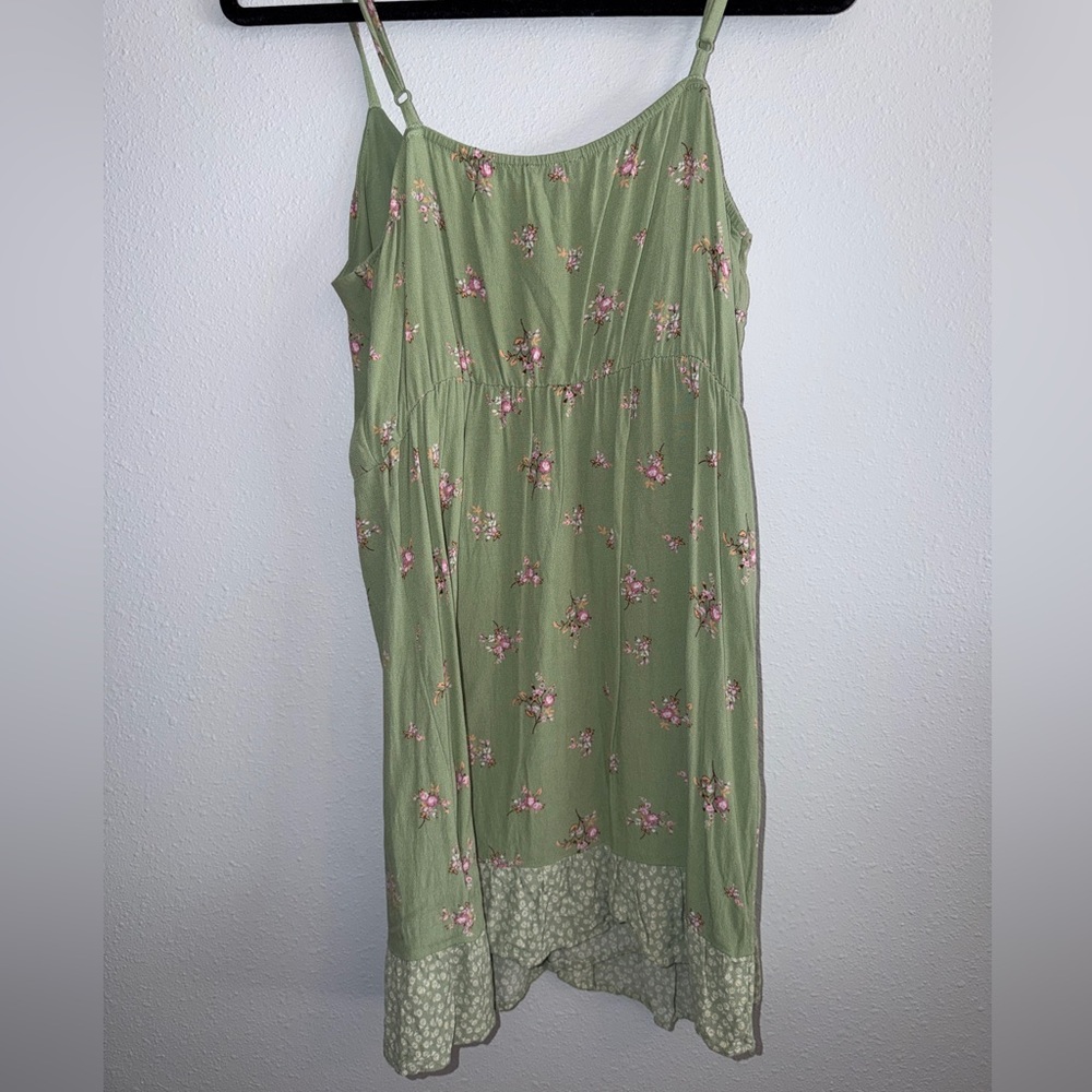 Lily Rose Mint Floral Mini Dress - Picture 3 of 6